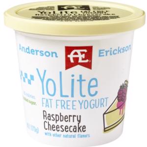 Anderson Erickson YoLite Fat Free Raspberry Cheesecake Yogurt
