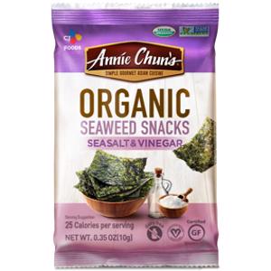 Annie Chun's Organic Sea Salt & Vinegar Seaweed Snacks