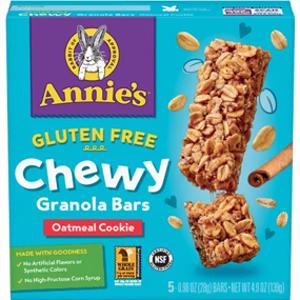 Annie's Gluten Free Oatmeal Cookie Granola Bars