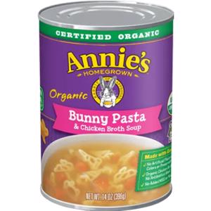 Annie's Organic Bunny Pasta & Chicken Broth Soup