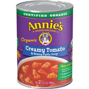 Annie's Organic Creamy Tomato & Bunny Pasta Soup