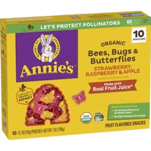 Annie's Organic Bees, Bugs & Butterflies Fruit Snacks