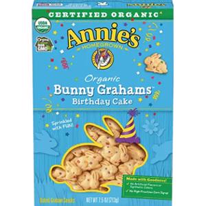 Annie's Organic Birthday Cake Bunny Grahams