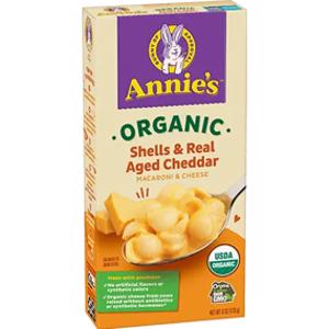 Annie's Organic Shells & Real Aged Cheddar Mac & Cheese