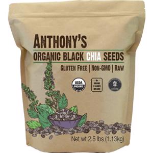 Anthony's Organic Black Chia Seed