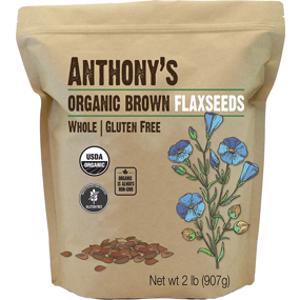 Anthony's Organic Brown Whole Flaxseed