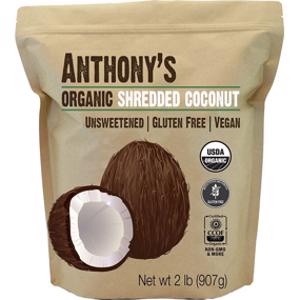 Anthony's Organic Shredded Coconut