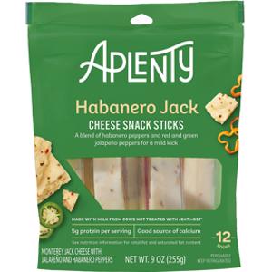 Aplenty Habanero Jack Cheese Snack Sticks