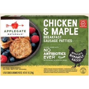 Applegate Chicken & Maple Breakfast Sausage Patties