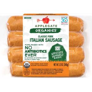 Applegate Organic Classic Pork Italian Sausage