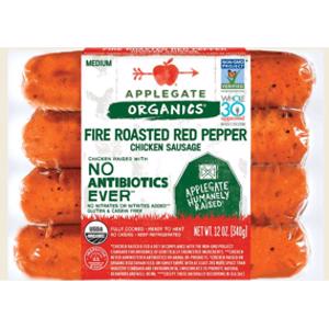 Applegate Organic Fire Roasted Red Pepper Chicken Sausage
