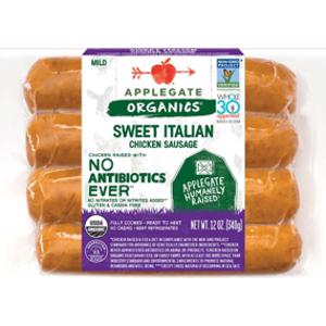 Applegate Organic Sweet Italian Chicken Sausage