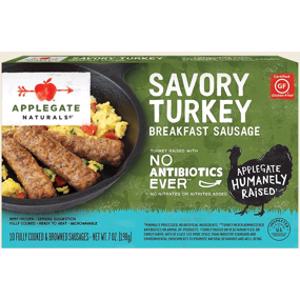 Applegate Savory Turkey Breakfast Sausage
