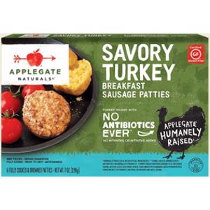 Applegate Savory Turkey Breakfast Sausage Patties