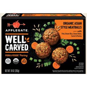 Applegate Well Carved Organic Asian Style Pork Meatballs
