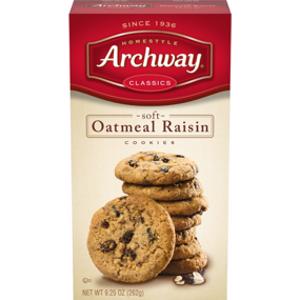 Archway Soft Oatmeal Raisin Cookies