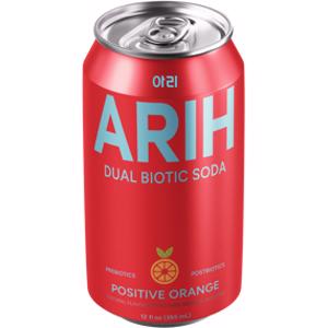 ARIH Positive Orange Dual Biotic Soda