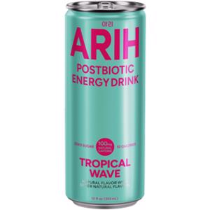 ARIH Tropical Wave Postbiotic Energy Drink