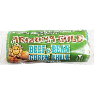 Arizona Gold Beef & Bean Geen Chili Burrito