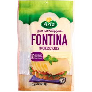 Arla Fontina Cheese Slices