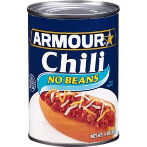 Armour No Beans Chili