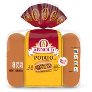 Arnold Potato Hot Dog Buns