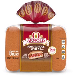 Arnold Whole Wheat Hot Dog Buns