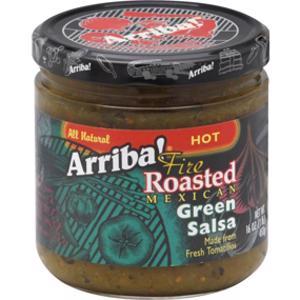 Arriba Hot Roasted Green Salsa