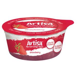 Artisa Strawberry Cottage Cheese