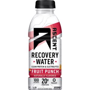 Ascent Fruit Punch Recovery Water