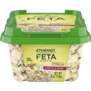 Athenos Crumbled Garlic & Herb Feta Cheese