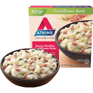 Atkins Bacon Cheddar Cauliflower Bake