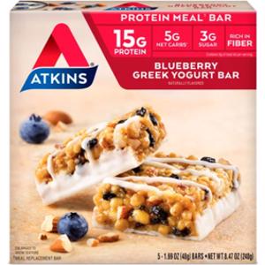 Atkins Blueberry Greek Yogurt Bar