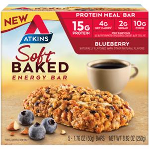 Atkins Blueberry Soft Baked Energy Bar