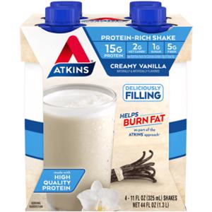 Atkins Creamy Vanilla Protein Shakes