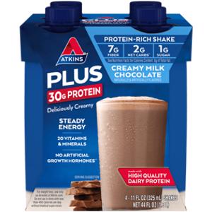 Atkins Plus Creamy Milk Chocolate Protein Shake