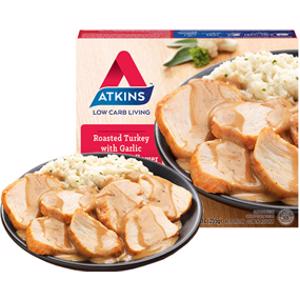 Atkins Roasted Turkey w/ Garlic Mashed Cauliflower