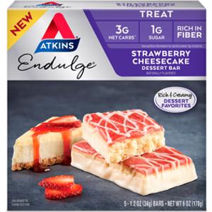 Atkins Endulge Strawberry Cheesecake Dessert Bar