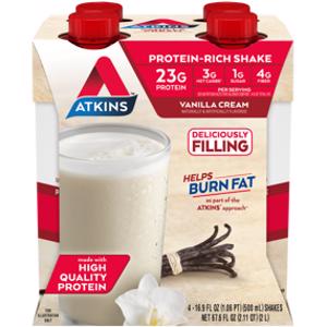 Atkins Vanilla Cream Protein Shake