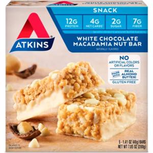 Atkins White Chocolate Macadamia Nut Bar