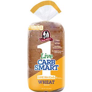 Aunt Millie's Live Carb Smart Wheat Bread