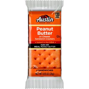Austin Cheese Crackers w/ Peanut Butter
