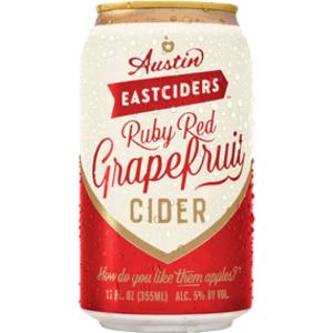 Austin Eastciders Ruby Red Grapefruit Cider