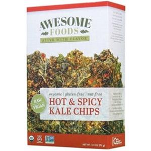 Awesome Foods Hot & Spicy Kale Chips