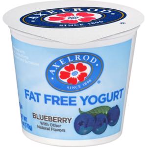 Axelrod Fat Free Blueberry Yogurt