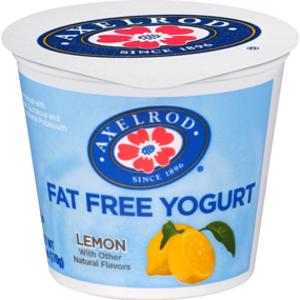 Axelrod Fat Free Lemon Yogurt