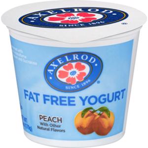 Axelrod Fat Free Peach Yogurt