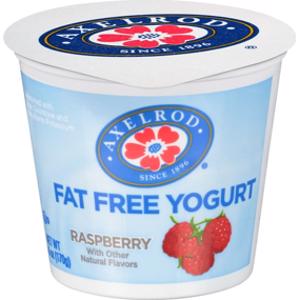 Axelrod Fat Free Raspberry Yogurt