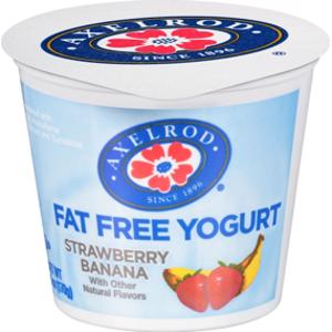 Axelrod Fat Free Strawberry Banana Yogurt