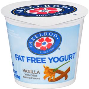 Axelrod Fat Free Vanilla Yogurt